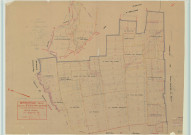 Bétheniville (51054). Section X1 échelle 1/2500, plan mis à jour pour 1951, plan non régulier (papier).
