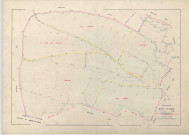 Bussy-le-Repos (51098). Section ZK échelle 1/2000, plan remembré pour 1968, plan régulier (papier armé)