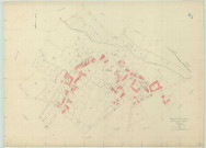 Nanteuil-la-Forêt (51393). Section A3 échelle 1/1000, plan refait pour 1954, plan régulier (papier).