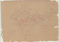 Saint-Hilaire-au-Temple (51485). Section B4 échelle 1/1000, plan mis à jour pour 1934, plan non régulier (papier)