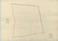 Pogny (51436). Section ZA échelle 1/2000, plan remembré pour 1962, plan régulier (papier armé)