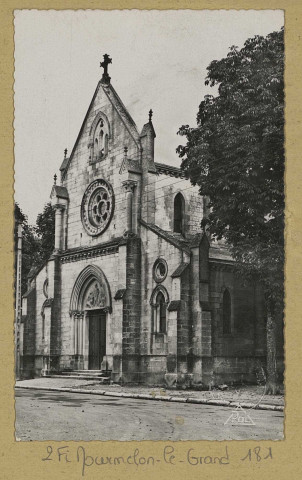 MOURMELON-LE-GRAND. -12-L'Église.
ReimsPOLÉdition Jacques Fréville.[vers 1953]