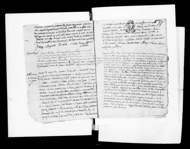 Treslon. Naissances, mariages, décès, publications de mariage 1793-an X