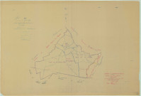 Wargemoulin-Hurlus (51659). Section C1 2 échelle 1/10000, plan mis à jour pour 1952, plan non régulier (papier)