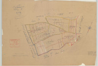 Gizaucourt (51274). Section A2 échelle 1/2500, plan mis à jour pour 1934, plan non régulier (papier)