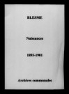 Blesme. Naissances 1893-1901