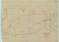 Chaumuzy (51140). Section B5 échelle 1/2000, plan mis à jour pour 1944, plan non régulier (papier).