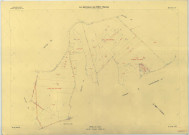 Neuville-au-Pont (La) (51399). Section ZV échelle 1/2000, plan remembré pour 1977 (extension Chaudefontaine ZH), plan régulier (papier armé)