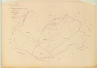 Giffaumont-Champaubert (51269). Section 114 B3 échelle 1/4000, plan napoléonien sans date (copie du plan napoléonien), plan non régulier (papier)