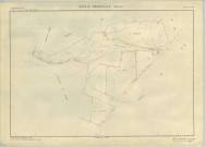 Sainte-Menehould (51507). Section ZD échelle 1/2000, plan remembré pour 1970, plan régulier (papier armé)