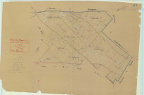 Bourgogne-Fresne (51075). Section A1 échelle 1/2500, plan mis à jour pour 1934, plan non régulier (papier).