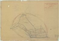Villiers-aux-Corneilles (51642). Section B4 échelle 1/2500, plan mis à jour pour 01/01/1934, non régulier (papier)