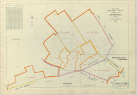 Montmirail (51380). Section ZA 2 échelle 1/2000, plan remembré pour 01/01/1968, régulier avant 20/03/1980. Ancien plan de Maclaunayy (51335) Contient ZA de Mécringes et une partie de la ZS de Le Gault-la-Forêt (papier armé)