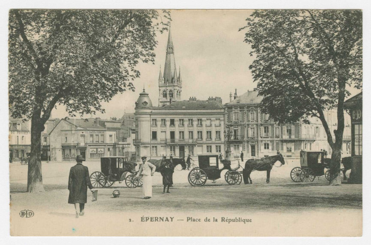 ÉPERNAY. 2. Place de la République
s.l.E.L.D.[1917]