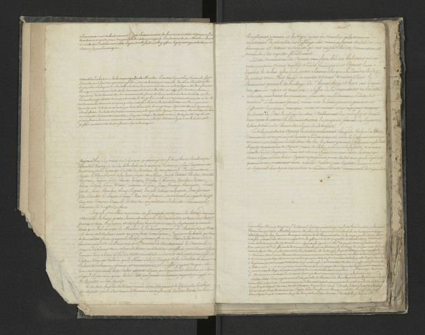 Délibérations de Montléan (1788-1794) puis comptes et octrois de la ville de Montmirail (1784-1788).