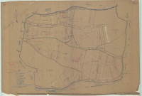Sivry-Ante (51537). Section 011 B1 échelle 1/2500, plan mis à jour pour 1933, plan non régulier (calque)