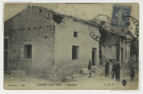 CHÂTILLON-SUR-MORIN. Guerre 1914-1915. Châtillon.
L. N. V.1915