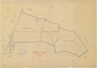 Mareuil-en-Brie (51345). Section B3 échelle 1/2500, plan mis à jour pour 01/01/1933, non régulier (papier)