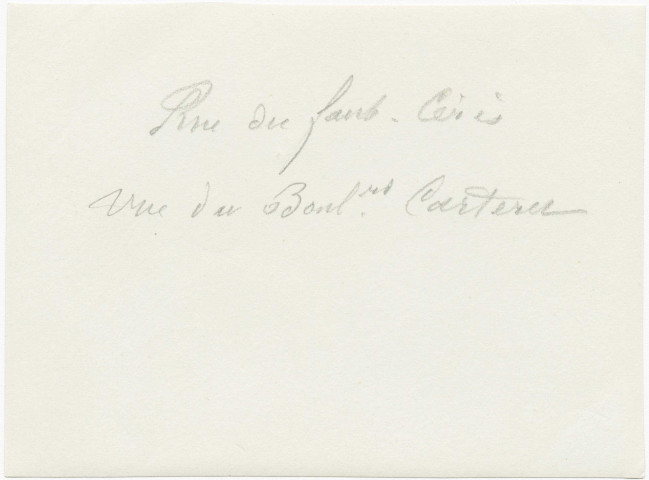 Visite du tsar à Reims, rue du faubourg Cérès vue du boulevard Carteret