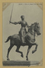 REIMS. 6. Statue de Jeanne d'Arc / par Dubois ; N.D. phot.