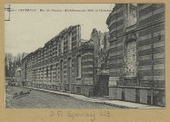 ÉPERNAY. Ruines d'Épernay. Rue du Donjon-Etablissements Moët et Chandon.
(75 - ParisLa Pensée phototypie Baudinière).Sans date