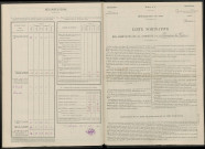Bergères-lès-Vertus. Dénombrement de la population 1946