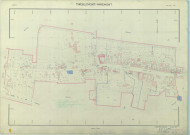 Thiéblemont-Farémont (51567). Section AC échelle 1/1000, plan renouvelé pour 1967, plan régulier (papier armé)