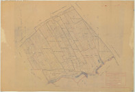 Faux-Vésigneul (51244). Vésigneul-sur-Coole (51615). Section B échelle 1/2500, plan mis à jour pour 1936, plan non régulier (papier)