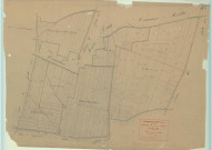 Champfleury (51115). Section A3 échelle 1/1250, plan mis à jour pour 1933, plan non régulier (papier).