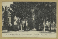 CHÂLONS-EN-CHAMPAGNE. 95- Les allées Saint-Jean. - The St-Jean alleys.
ParisLévy Fils et Cie.1919
