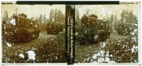 Bois de Beaumarais. Tanks partant à l'attaque (n°2529).