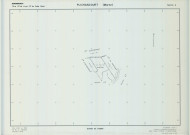Plichancourt (51433). Section A échelle 1/2000, plan remembré pour 1994 (remembrement de Changy, Merlaut, Outrepont, Saint-Quentin-les-marais), plan régulier (calque)