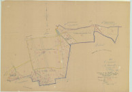 Neuville-aux-Larris (La) (51398). Section B2 échelle 1/1250, plan mis à jour pour 1954, plan non régulier (papier).