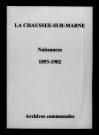 Chaussée (La). Naissances 1893-1902