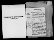 Villeneuve-Renneville-Chevigny. Naissances 1898