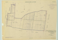 Auménancourt (51025). Section U 1 échelle 1/2500, plan mis à jour pour 1959, ancienne commune Aumenancourt le grand, plan non régulier (papier).