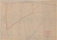 Faux-Fresnay (51243). Section G4 échelle 1/1000, plan mis à jour pour 01/01/1940, non régulier (papier)