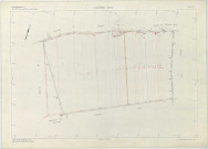 Clamanges (51154). Section ZX échelle 1/2000, plan remembré pour 1971, plan régulier (papier armé)