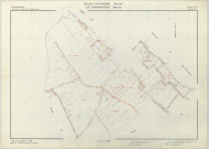 Belval-en-Argonne (51047). Section ZB échelle 1/2000, plan remembré pour 1983 (extension sur les Charmontois ZP), plan régulier (papier armé)