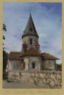CHAUSSÉE-SUR-MARNE (LA). Église de La Chaussé-sur-Marne XIe et XIIe s / Nicaise, photographe à Reims.