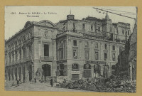 REIMS. 2765. Ruines de Le théâtre.
(75 - ParisLa Pensée phototypie Baudinière).Sans date