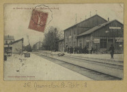 MOURMELON-LE-PETIT. -26-Gare du Camp de Châlons (Mourmelon-le-Petit).
MourmelonLib. Militaire Guérin.[vers 1905]