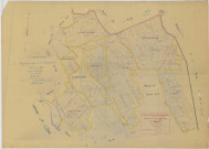 Angluzelles-et-Courcelles (51010). Section D4 1 échelle 1/2000, plan mis à jour pour 01/01/1938, non régulier (papier)