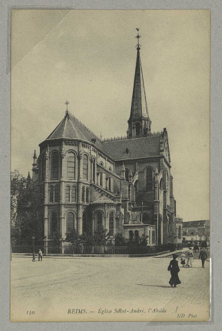 REIMS. 150. Église Saint-André, l'Abside / N.D., Phot.
