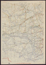 Butte de Tahure : N° 5.-Carte d'étude des premières positions ennemies.
Service géographique de l'Armée (Imp. G. C. T. A. IV).1918