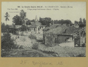 BERZIEUX. 865. La grande guerre 1914-15 - En Champagne-Berzieux (Marne) -Village presqu'entièrement détruit. - L'Église.
Phot. Express (92 - Nanterreimp. Baudinière).[1915]