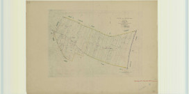 Aulnay-sur-Marne (51023). Section B1 échelle 1/2000, plan révisé pour 1950 (ancienne feuille B4), plan non régulier (papier)