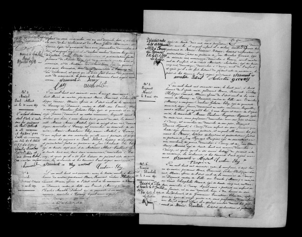 Cernay-en-Dormois. Naissances 1871-1891