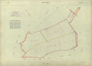 Saint-Vrain (51521). Section ZD échelle 1/2000, plan remembré pour 1962, plan régulier (papier armé)