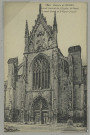 REIMS. 2806. Ruines de Portail latéral de l'Église St-Remi - Lateral Portal of St-Remi Church.